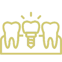 naturalny efekt po implantologii zęba